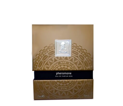 Perfumy z feromonami Shiatsu – dla mężczyzn, szare, 15 ml - obrazek 4