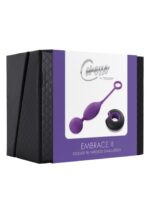 Jajeczko – Embrace II, sterowane pilotem, fioletowe - obrazek 2