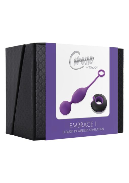 Jajeczko – Embrace II, sterowane pilotem, fioletowe - obrazek 2