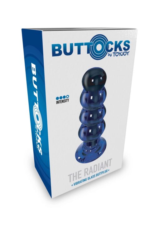 The radiant glass buttplug blue - obrazek 2