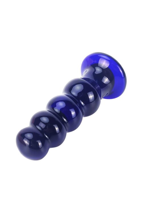 The radiant glass buttplug blue - obrazek 4