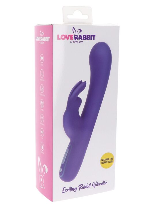 Exciting rabbit vibrator purple - obrazek 2