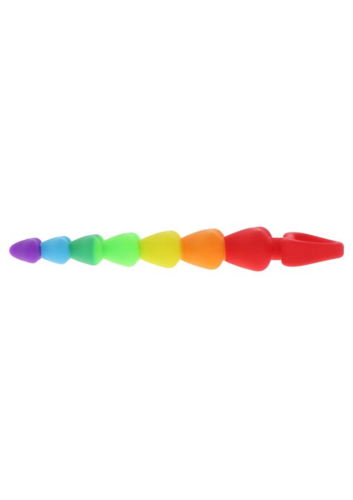 Rainbow heart beads rainbow - obrazek 4