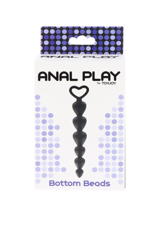 Koraliki analne Bottom Beads – czarne - obrazek 2