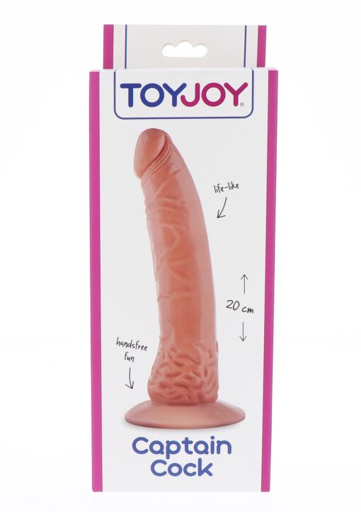 Captain Cock – dildo – 20 cm – cielisty - obrazek 2