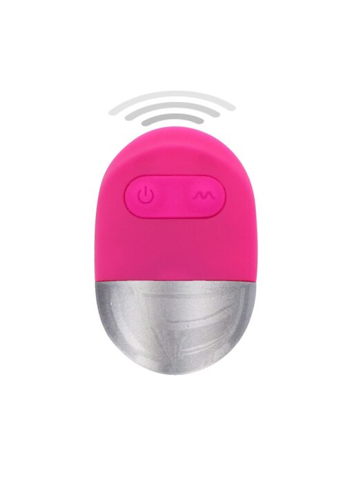 Funky Remote Egg – jajko wibrujące z pilotem – różowe - obrazek 4