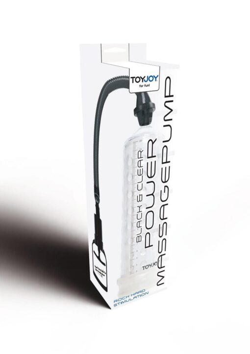 Power massage pump with sleeve transparent - obrazek 2
