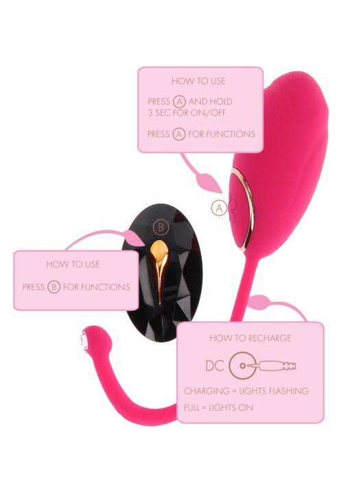 Lily remote egg pink - obrazek 8