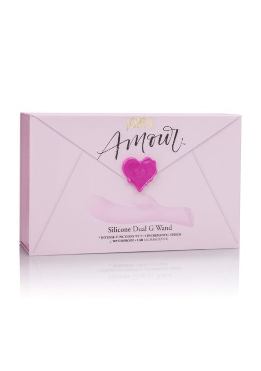 Amour Silicone Dual G Wand – różowy - obrazek 2