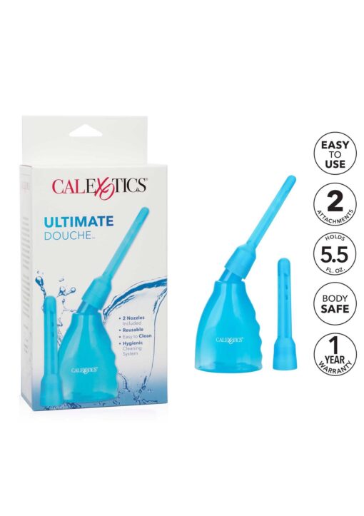 Gruszka do higieny intymnej Ultimate Douche – niebieska - obrazek 7
