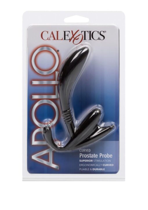 Curved Prostate Probe – czarny – zakrzywiona sonda prostaty - obrazek 2