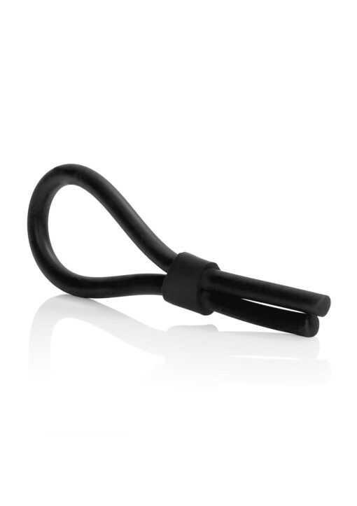 Silikonowy pierścień Lasso – czarny - obrazek 3