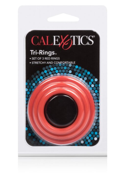 Tri-Rings – czerwone, potrójne pierścienie - obrazek 2
