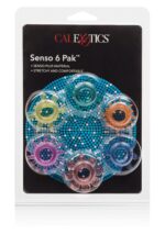 Senso – zestaw 6 pierścieni erekcyjnych – multikolor - obrazek 2