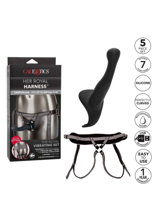 The royal vibrating set grey - obrazek 9
