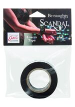 Scandal – taśma bondage – czarna - obrazek 2