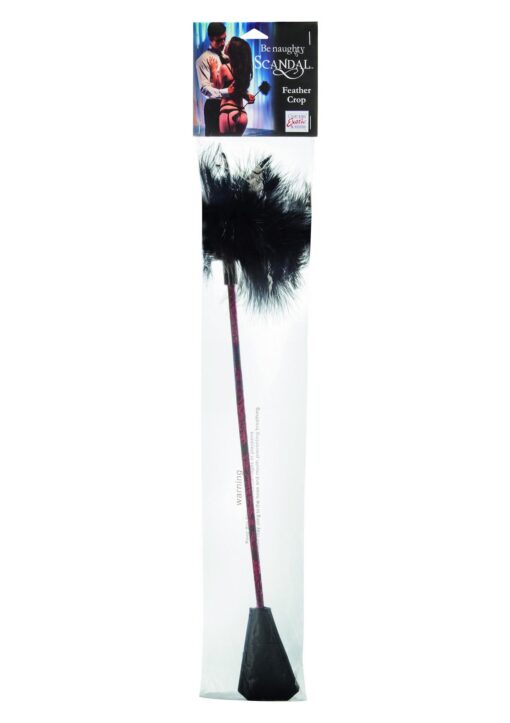 Scandal feather crop black - obrazek 2