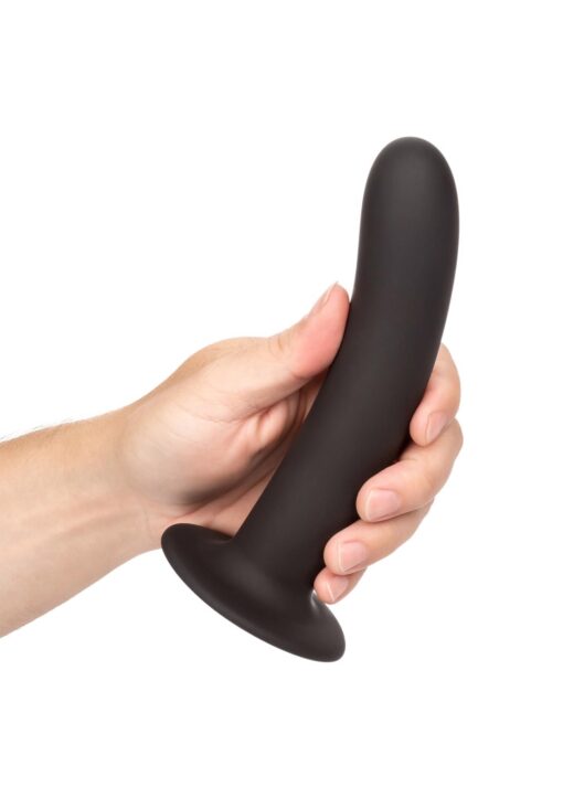 Boundless – dildo gładkie 7" (17,75 cm) – czarne - obrazek 3