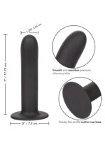 Boundless – dildo gładkie 7" (17,75 cm) – czarne - obrazek 5