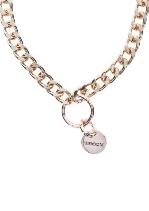 Statement collar and leash rose gold - obrazek 6
