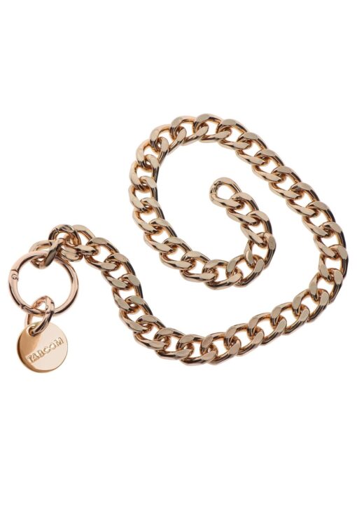 Statement collar and leash rose gold - obrazek 7