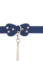 Silicone collar and leash blue - obrazek 6