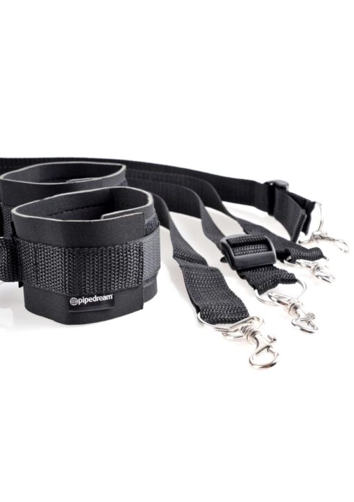 Cuff & tether set black - obrazek 5
