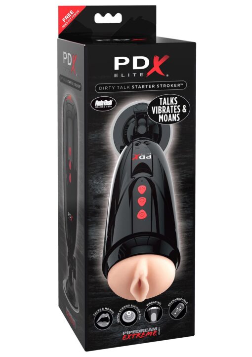 Dirty talk starter stroker light skin tone - obrazek 2