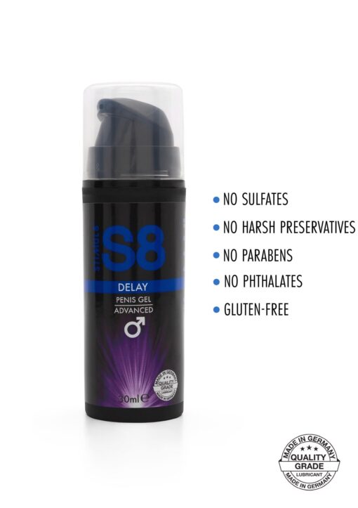 Żel opóźniający S8 Delay Penis – 30 ml, naturalny - obrazek 2