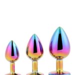 Dream Toys Multicolour Plug Set zestaw 3 korków analnych