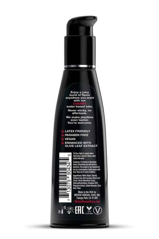 Wicked Aqua – żel smakowy cherry – 120 ml - obrazek 2