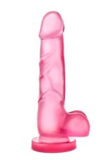 B Yours Sweet N Hard 4 – różowy dildo - obrazek 2