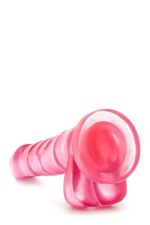 B Yours Sweet N Hard 4 – różowy dildo - obrazek 3
