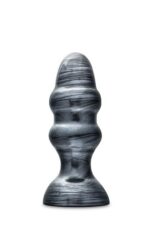Jet Stealth – dildo – czarny metaliczny - obrazek 2