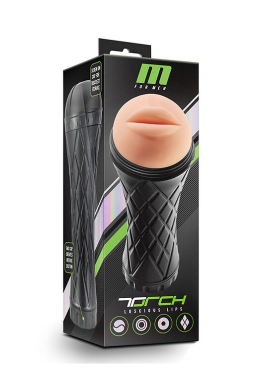 Masturbator-m for men the torch luscious lips - obrazek 2