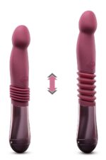 Wibrator – Temptasia Trixie Thrusting Dildo – kolor wine - obrazek 2
