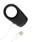 Vibrating Cock Ring – wibrujący pierścień – czarny - obrazek 2