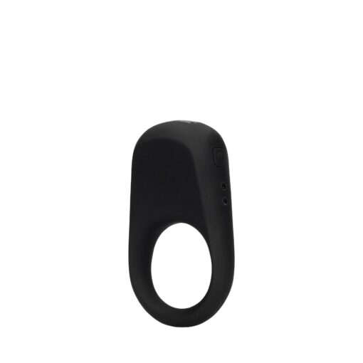 Vibrating Cock Ring – wibrujący pierścień – czarny - obrazek 5