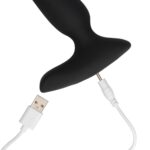 Smooth vibrating anal plug with remote control - obrazek 8