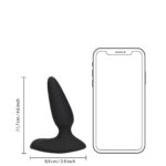 Smooth vibrating anal plug with remote control - obrazek 10