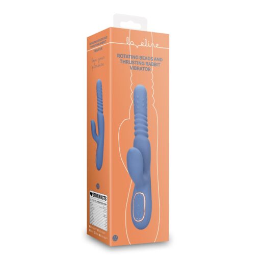 Rotating beads and thrusting rabbit vibrator - obrazek 2