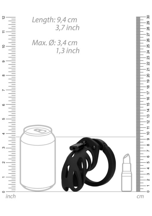 Model 24 – klatka czystości – 9 cm – czarna - obrazek 5