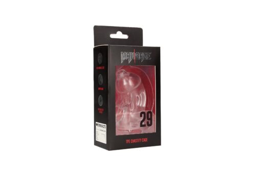 Model 29 – klatka cnoty z TPE – przezroczysta - obrazek 8