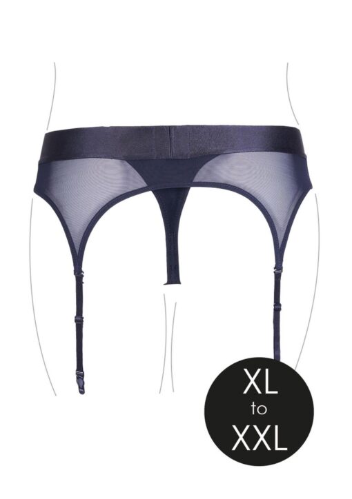 Stringi strap-on z wibracją i regulowanymi podwiązkami – XL/XXL - obrazek 10