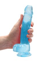 Dildo realistyczne z jądrami – 21 cm - obrazek 4