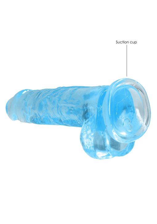Dildo realistyczne z jądrami – 21 cm - obrazek 6