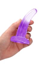 Non realistic dildo with suction cup - 4,5"/ 11,5 cm - obrazek 3