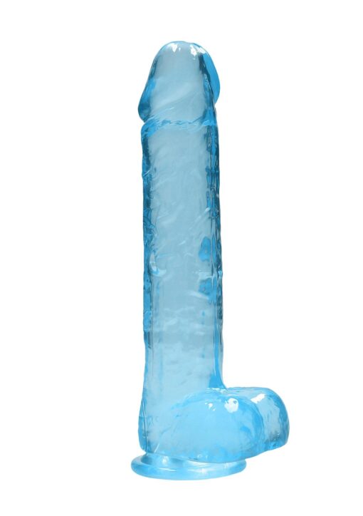 Dildo realistyczne z jądrami – 10" / 25,4 cm - obrazek 3