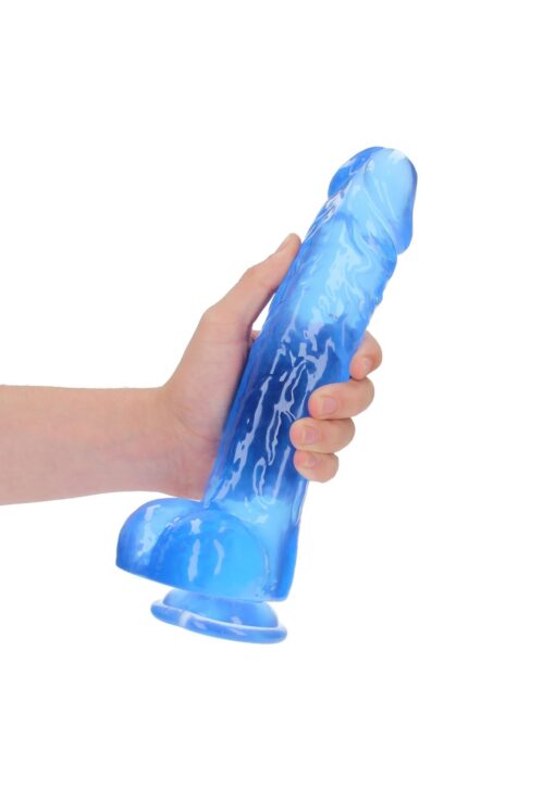 Dildo realistyczne z jądrami – 10" / 25,4 cm - obrazek 7