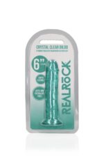 Straight realistic dildo with suction cup - 6' / 14,5 - obrazek 2